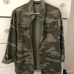 Topshop Camo Jacket